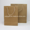 Wholesale Cheap Recycle Durable Kraft Card Paper Bags with Twisted Handle